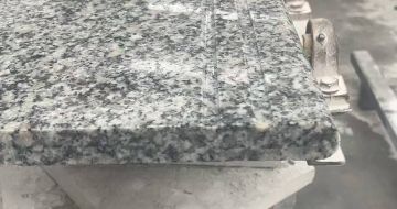 龙岩芝麻白楼梯踏步 芙蓉白