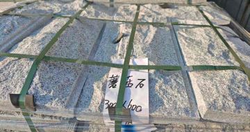 龙岩芝麻白蘑菇石，自然面