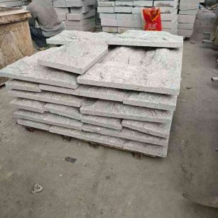 龙岩芝麻白蘑菇石，自然面