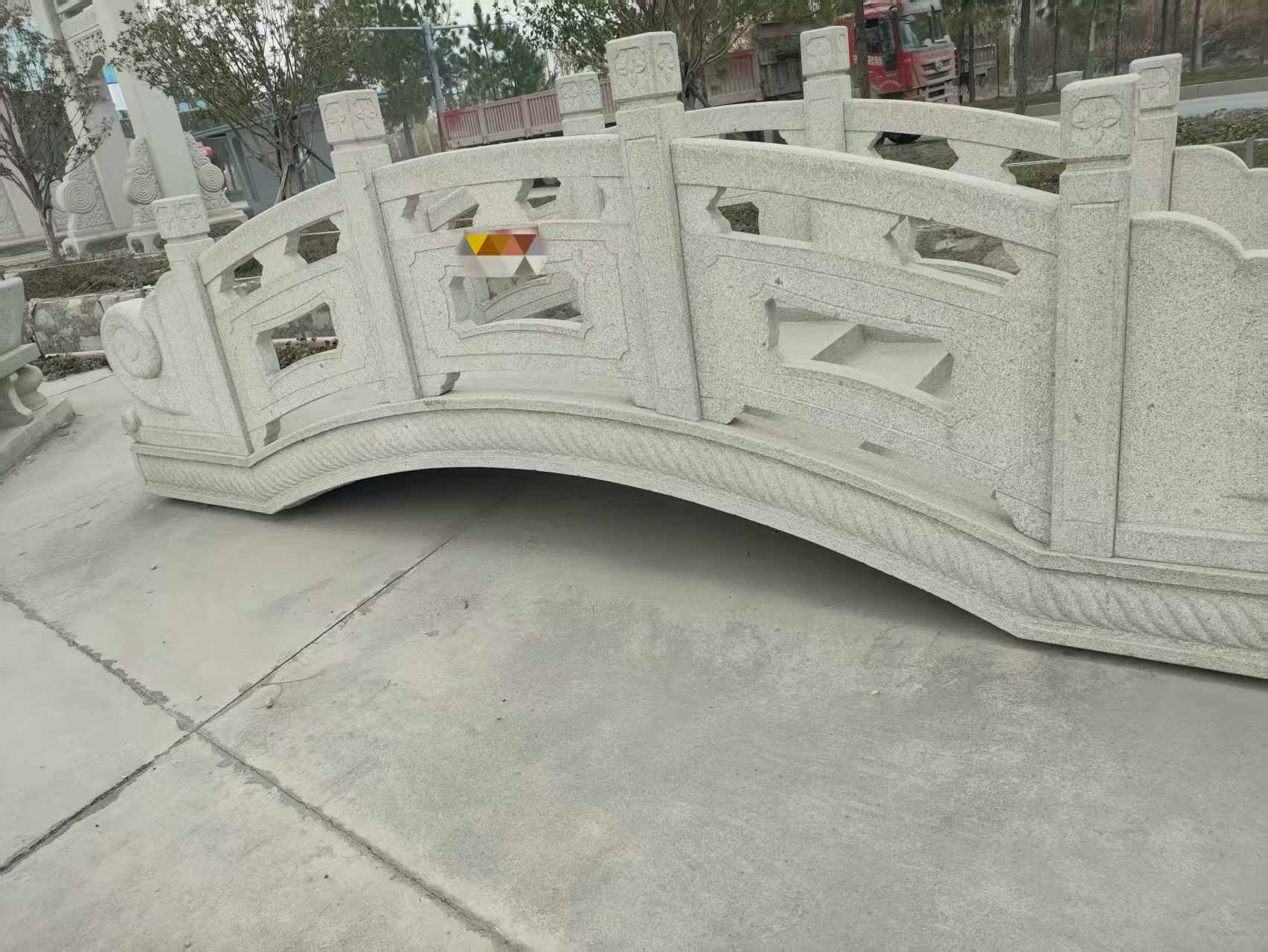 龙岩芝麻白拱桥，石桥